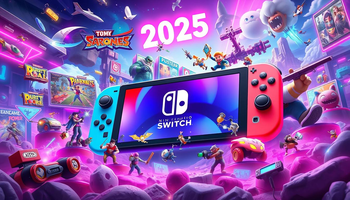 Jogos do Nintendo Switch em 2025: próximos lançamentos