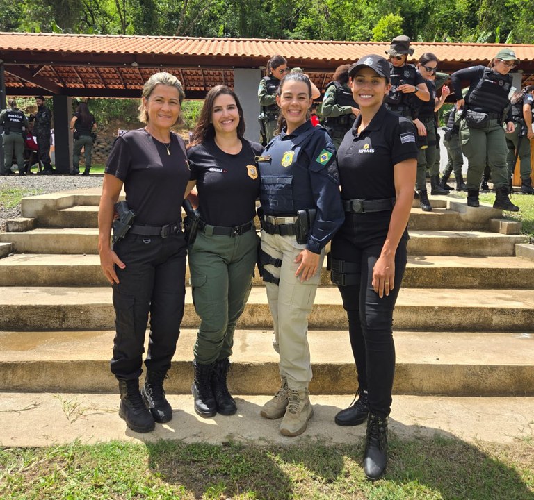 A PRF está presente na segunda edição do Curso “TPM – Tiro Policial Para Mulheres”