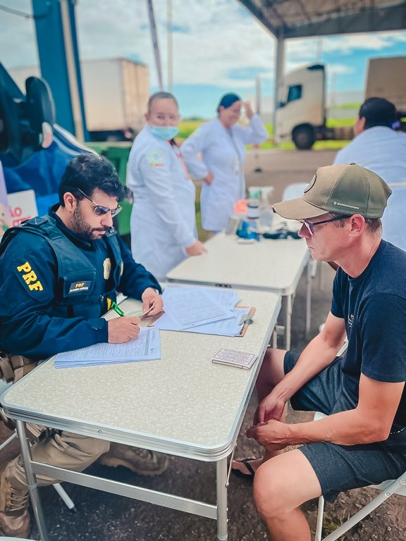 PRF conducts Truck Driver Health Command.